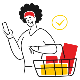 Retail & Digital Infrastructure industry illustration