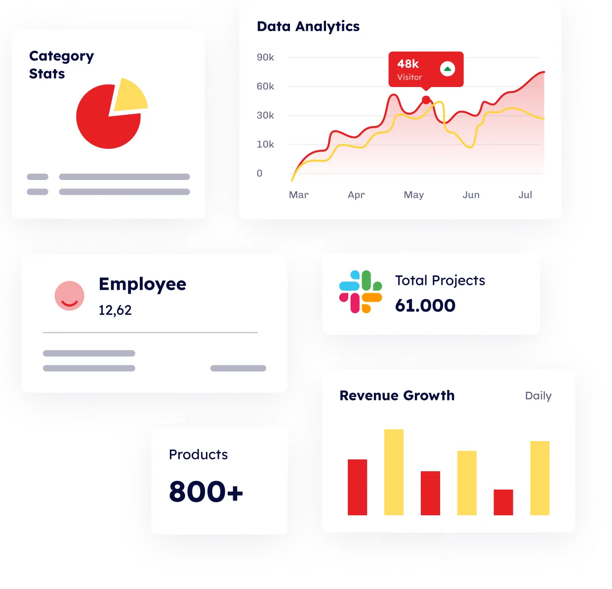 Dashboard & Data Analytics illustration