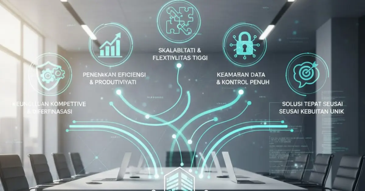 5 Alasan Strategis Perusahaan Beralih ke Custom Software