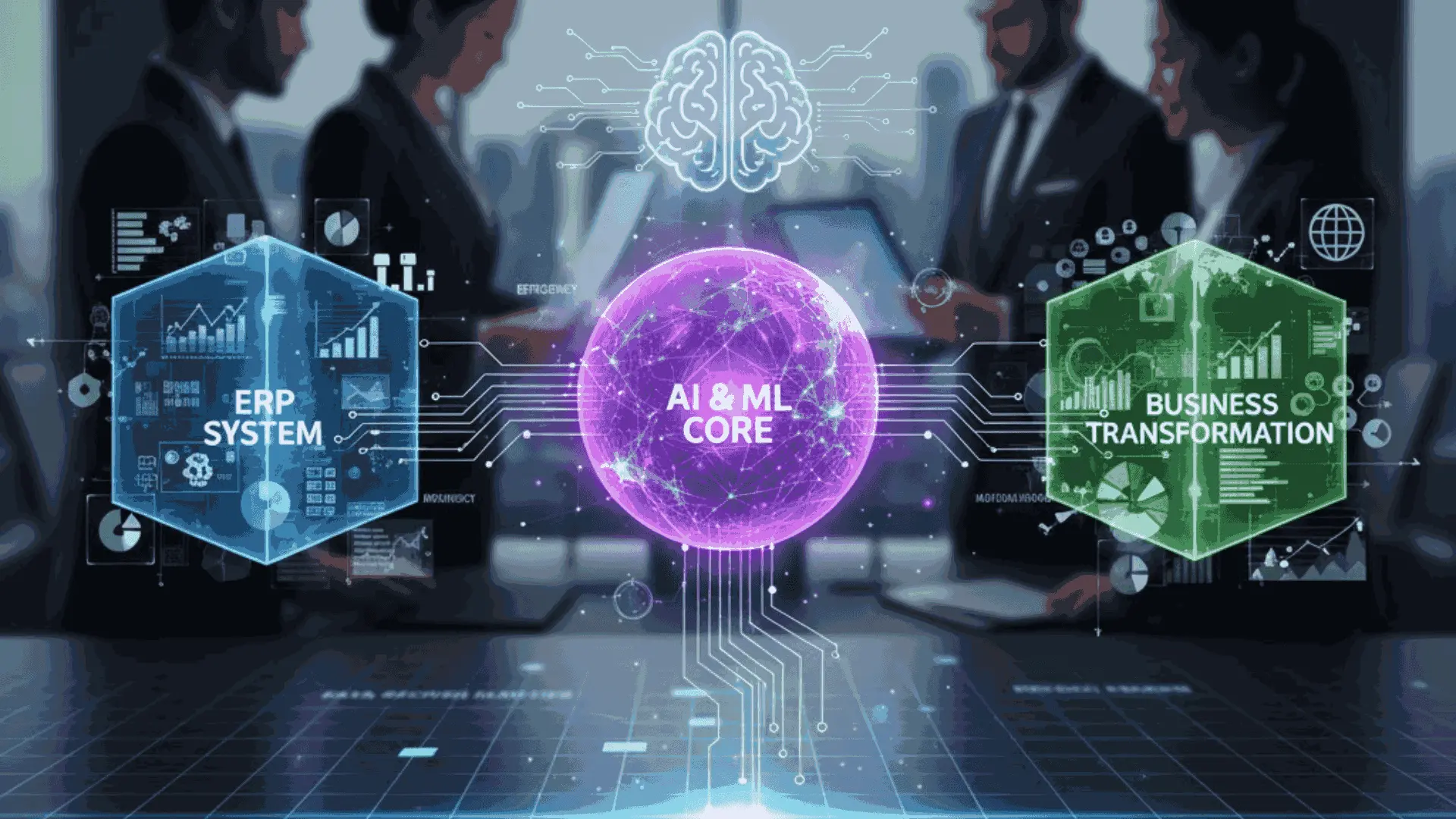 Integrasi ERP dengan AI & Machine Learning: Alur End-to-End & Cara Kerja Bisnis Modern
