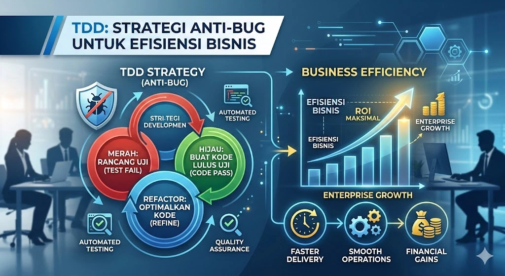 TDD (test driven development) untuk bisnis anti bug