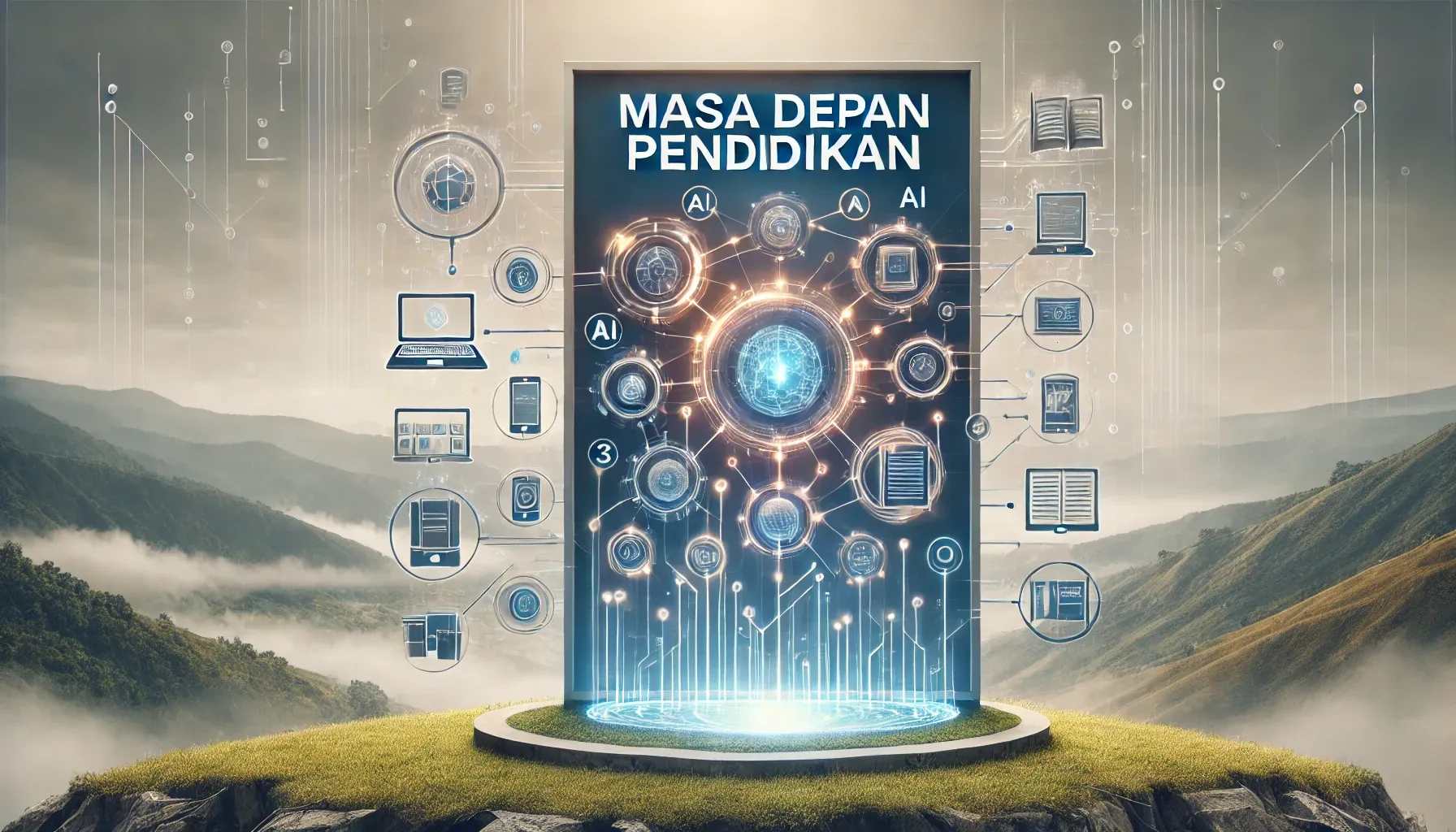 platform edukasi berbasis AI